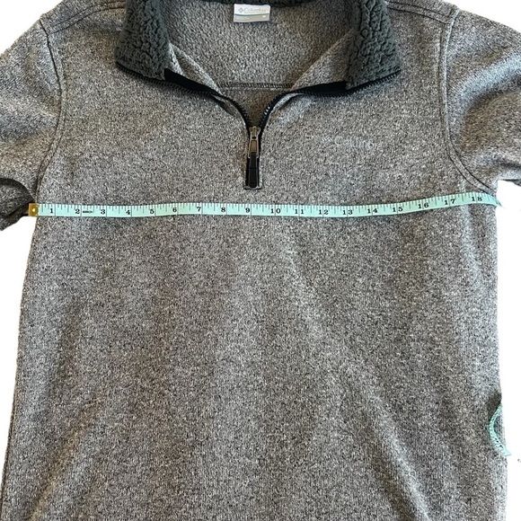 COLUMBIA Fleece Half-Zip Pullover SZ M - Picture 2 of 6